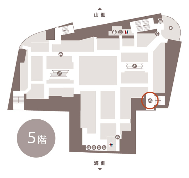 5楼休息空间MAP