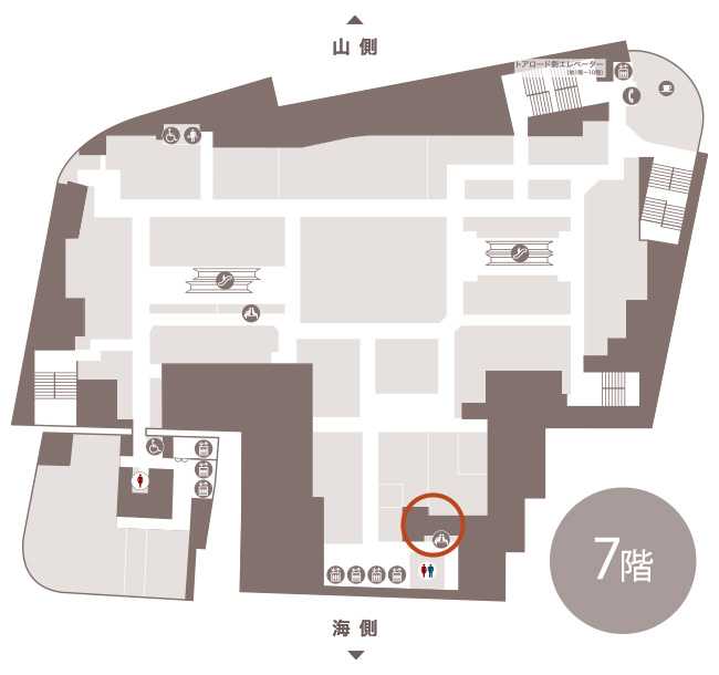 7楼休息空间MAP