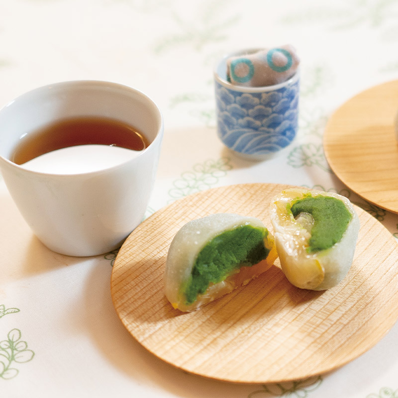 用和睦糕点家咖啡厅♪  苦、甜酸溶化的抹茶&柑橘的和声